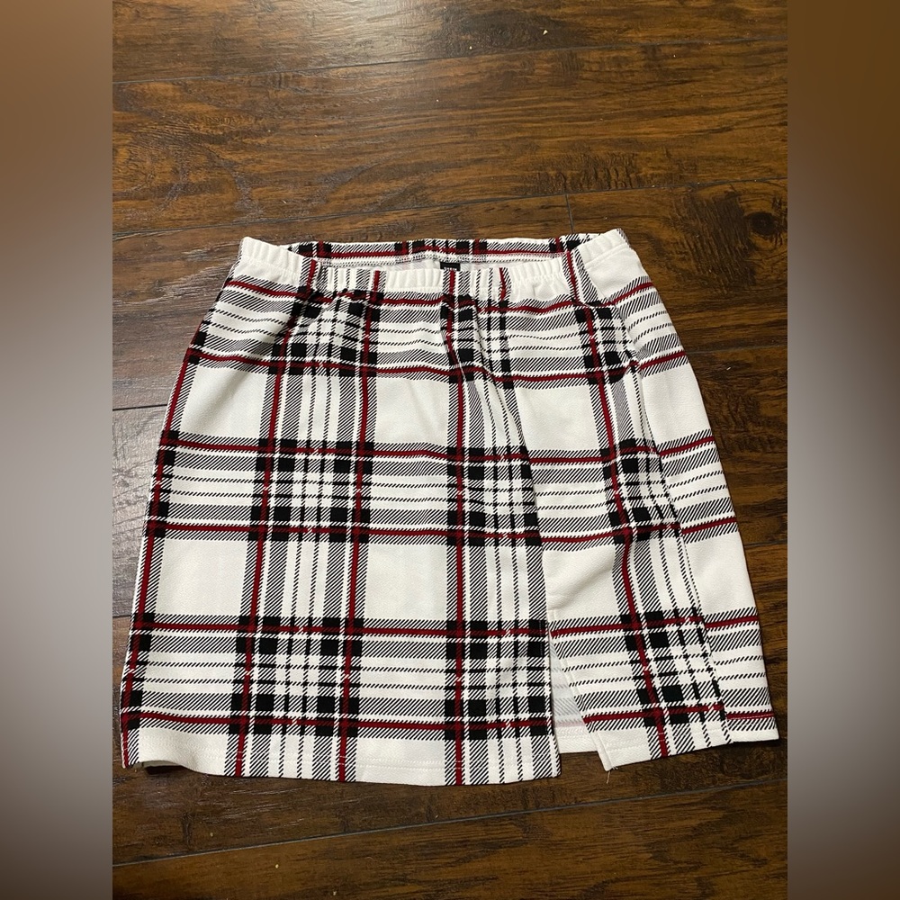 Plaid skirt